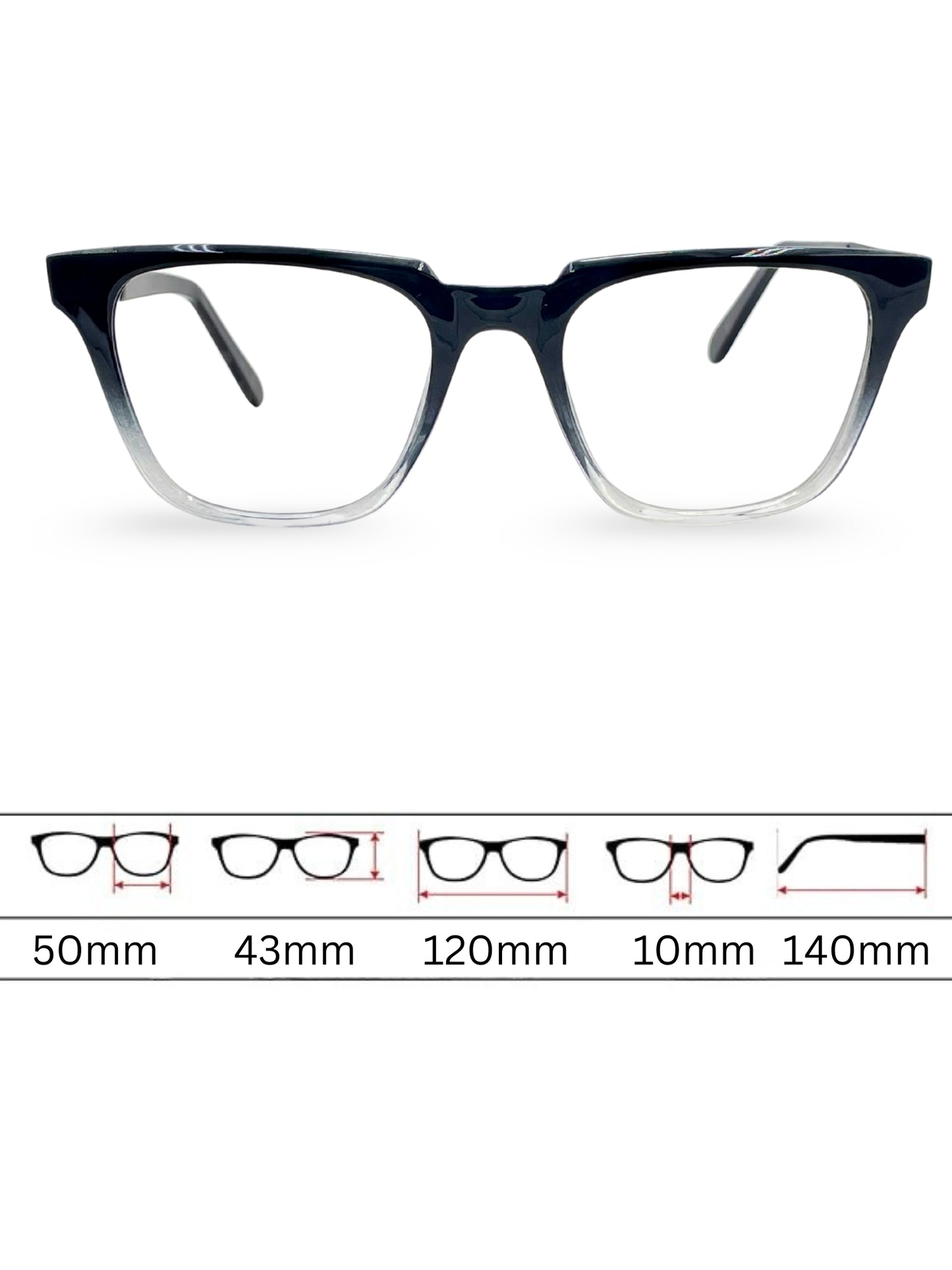 Eyewear 3063 - Gradient Black