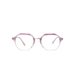 Verlin 62236 Geometric Eyeglass Frame – Gradient Pink, supplied product view 1