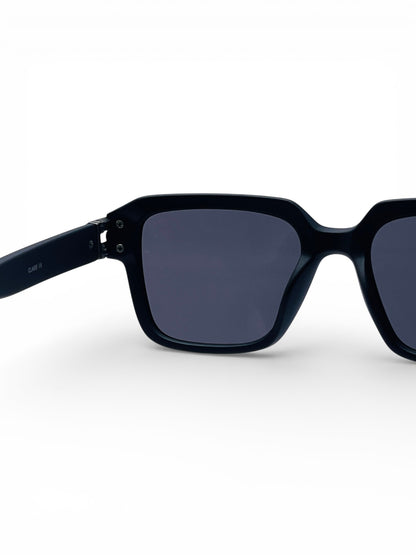 Verlin Wayfarer Sunglasses 82110 Matte Black - Top View