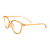 Verlin 3209 Cat-Eye Eyeglass Frame – Orange, supplied product view 2