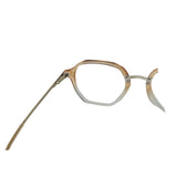 Verlin 62236 Geometric Eyeglass Frame – Dark Brown, supplied product view 3