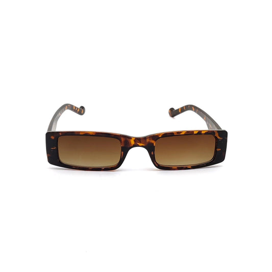 56339 Retro Rectangular Sunglasses Tiger