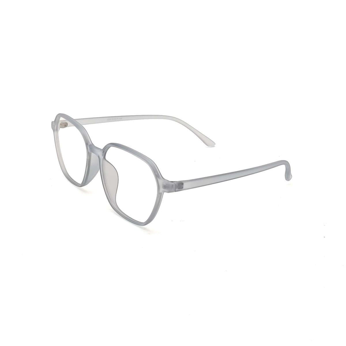 Verlin 3223 Rounded Square Eyeglass Frame – TP White, supplied product view 2