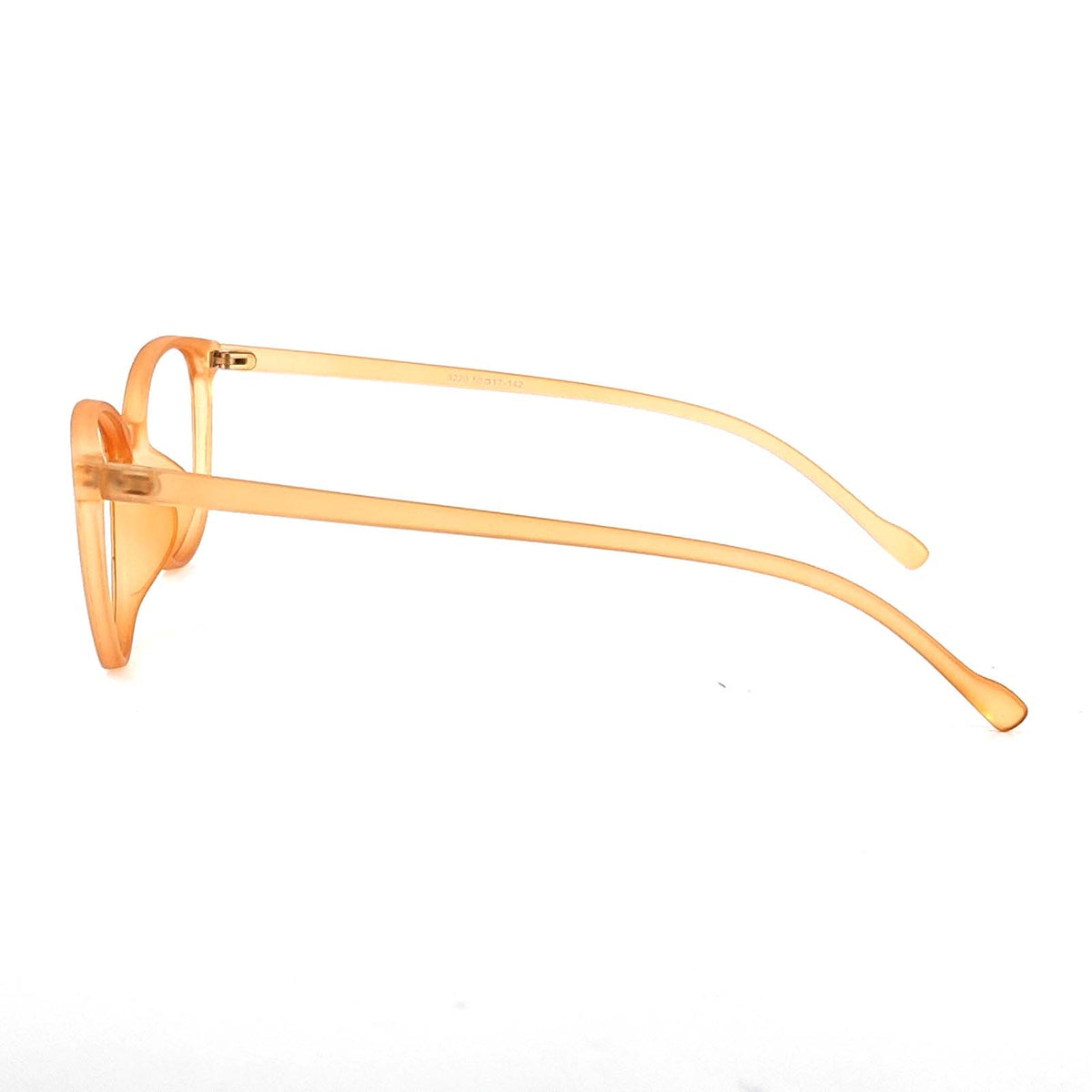 Verlin 3220 Cat-Eye Eyeglass Frame – Orange, supplied product view 4