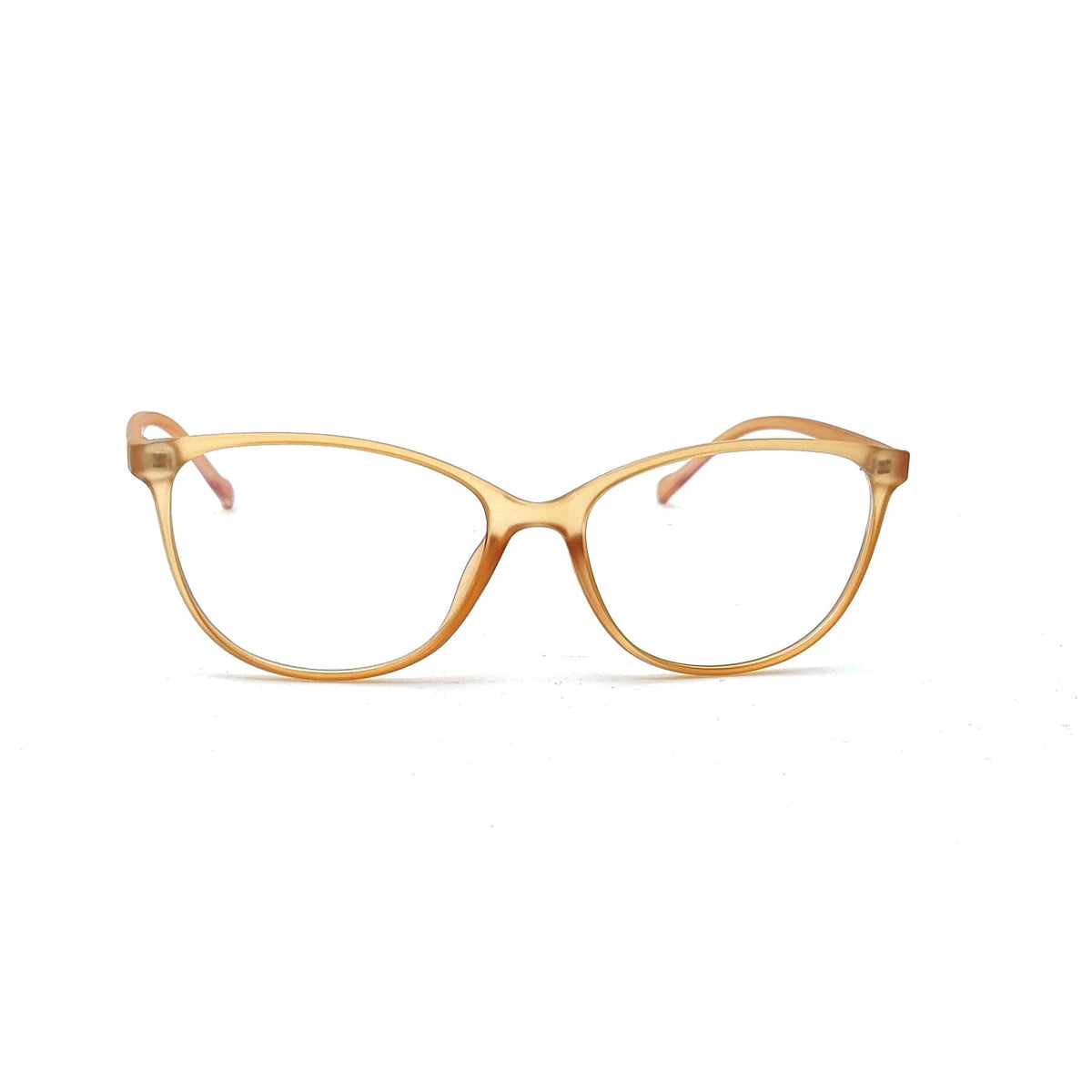 Verlin 3216 Cat-Eye Eyeglass Frame – Orange, supplied product view 1