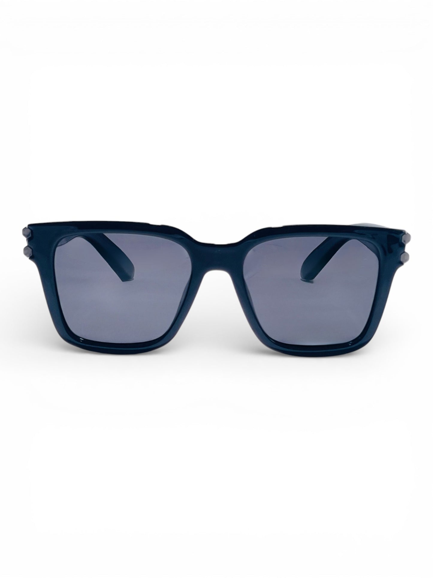 Verlin Wayfarer Sunglasses 82102 Black - Front View