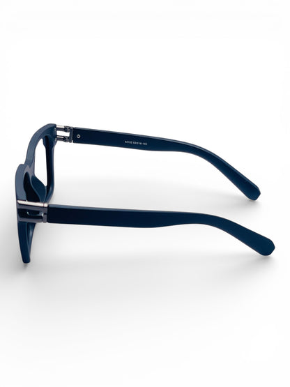 Verlin Wayfarer Sunglasses 82102 Matte Black - Angled View