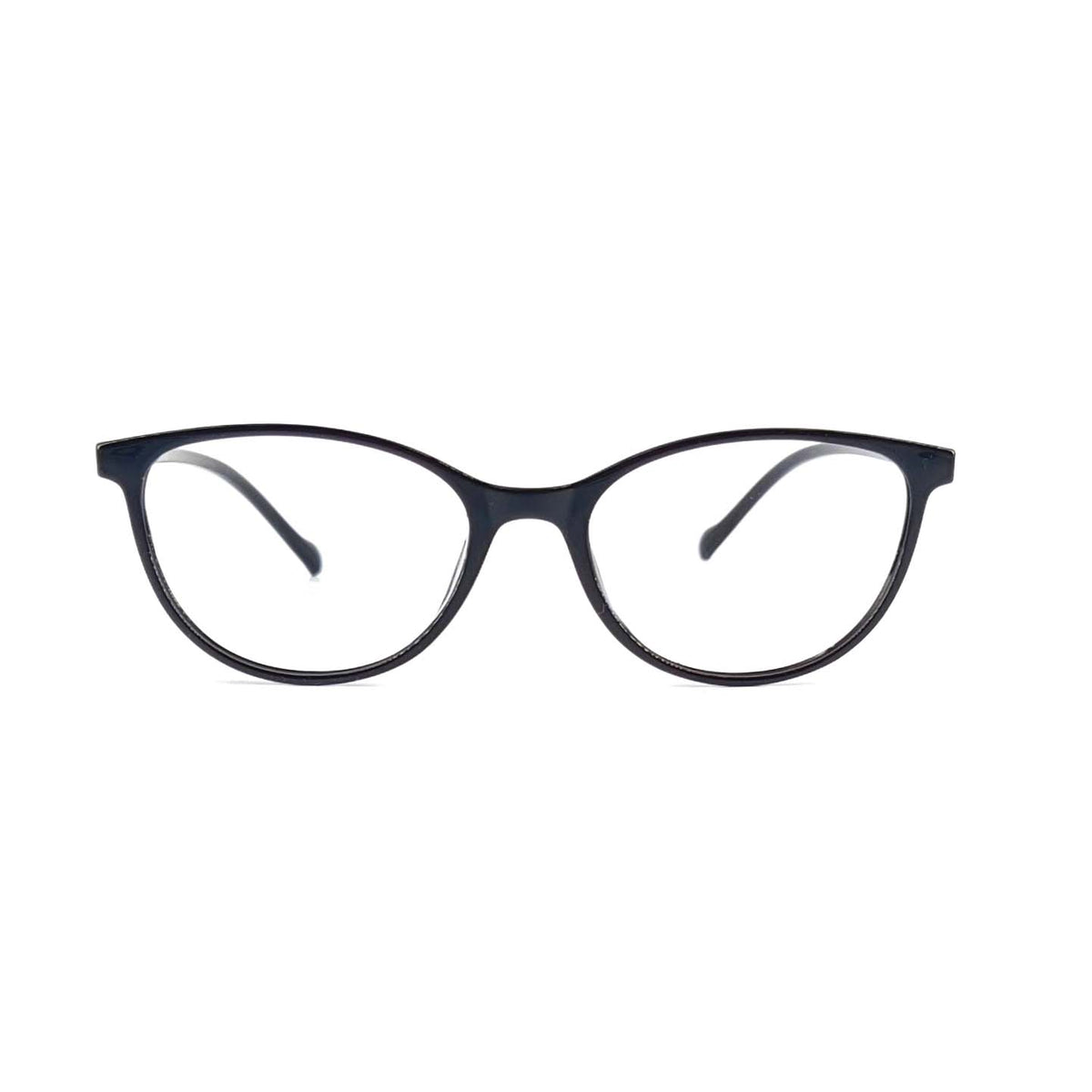 Verlin 3220 Cat-Eye Eyeglass Frame – Black, supplied product view 1