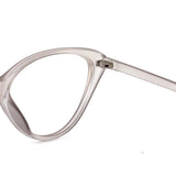 Verlin 3207 Cat-Eye Eyeglass Frame – Gray, supplied product view 3