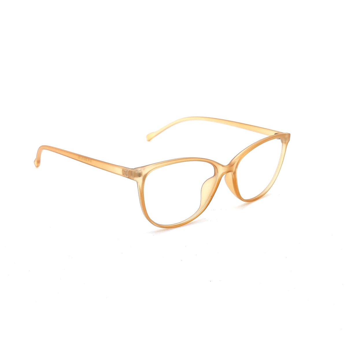Verlin 3216 Cat-Eye Eyeglass Frame – Orange, supplied product view 2