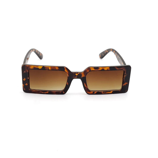 56331CW Rectangular Sunglasses Tiger Tortoise