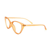 Verlin 3207 Cat-Eye Eyeglass Frame – Orange, supplied product view 2