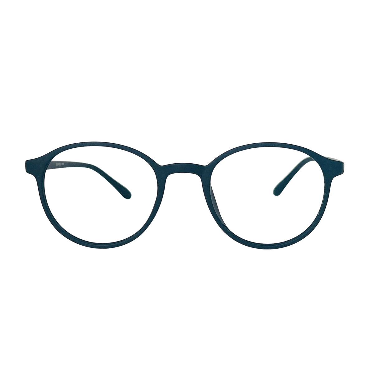 Verlin 3222 Rounded Eyeglass Frame – Matte Black, supplied product view 1