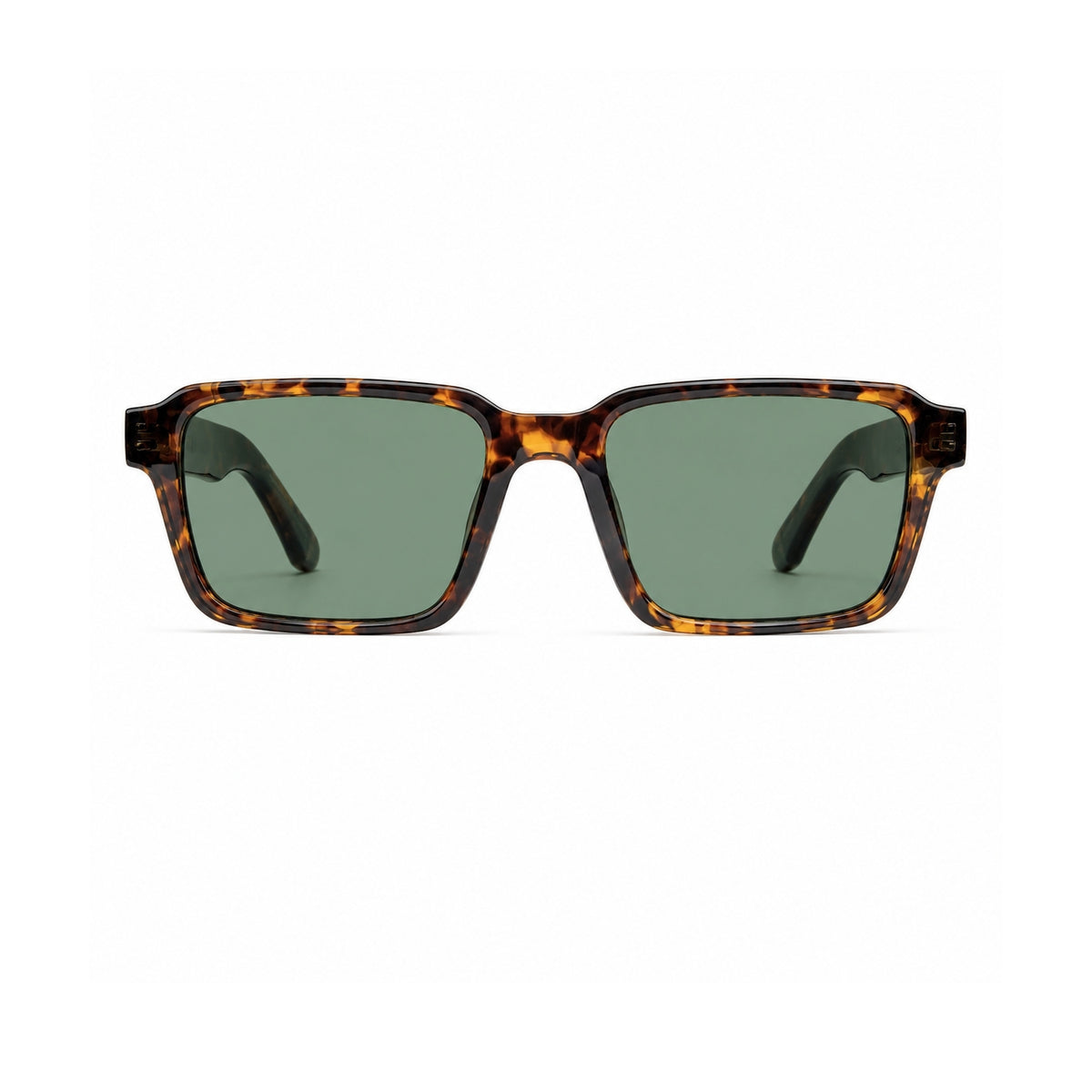 8802 Tortoiseshell / green — front view