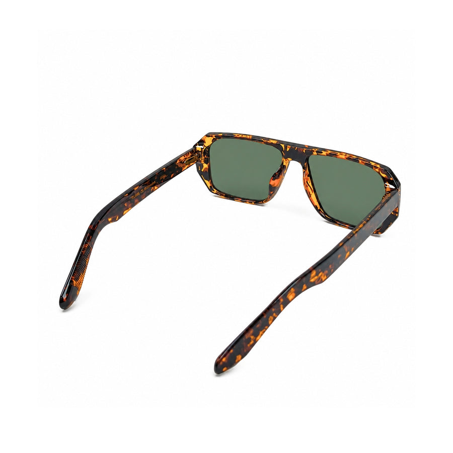 8804 Polarized Sunglasses in Tortoiseshell / green — side view