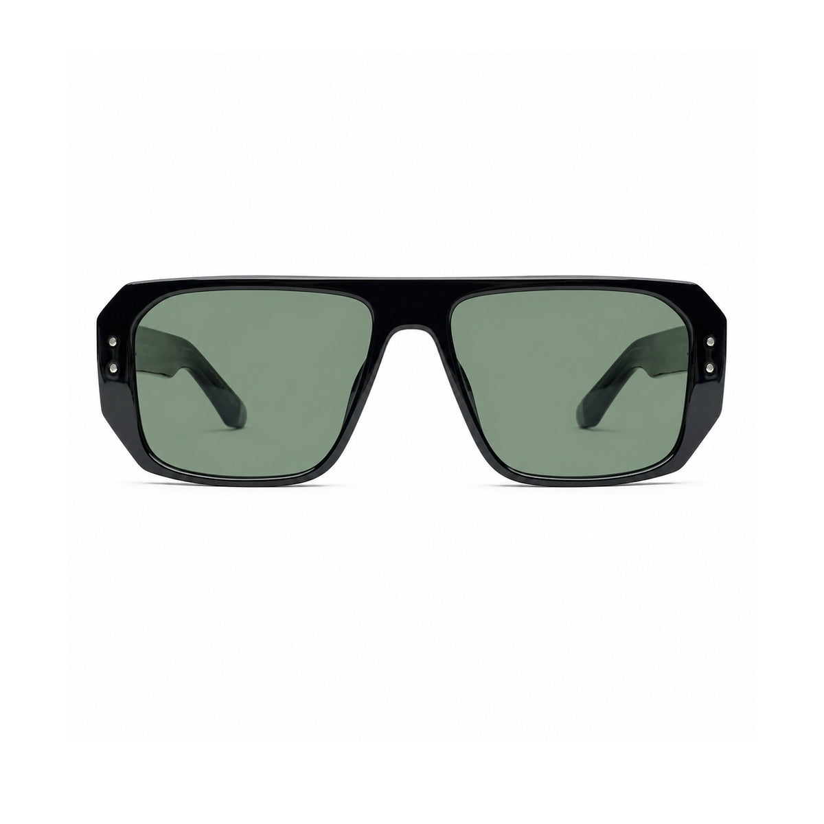 8804 Black / green — front view