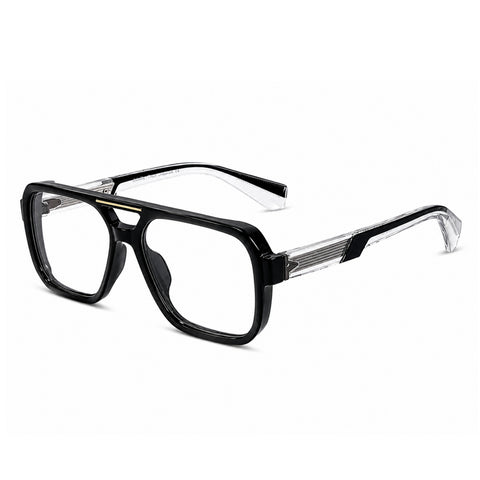 6206 Geometric aviator Eyeglass Frame