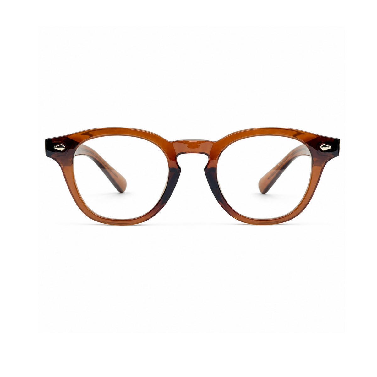 k9161 Brown / clear appearance — front view