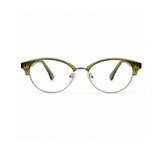 k9184 Olive-silver / clear appearance — front view