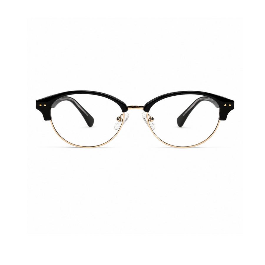 k9184 Black-gold / clear appearance — front view