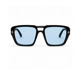 LH185 Black / blue — front view