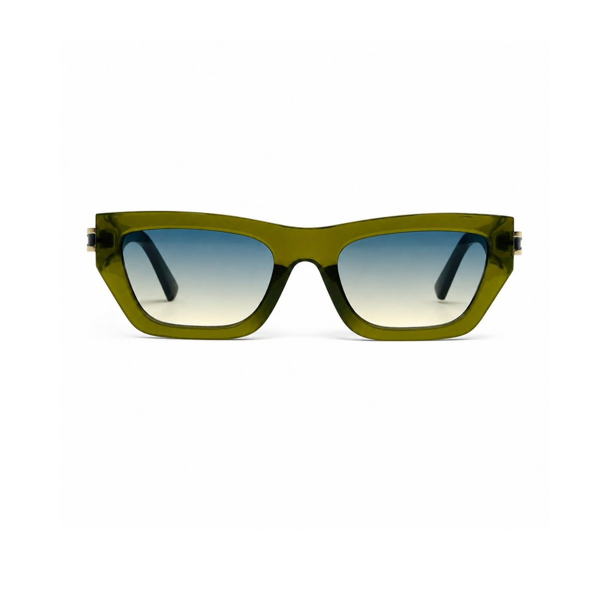 LH239 Olive-black / blue gradient — front view