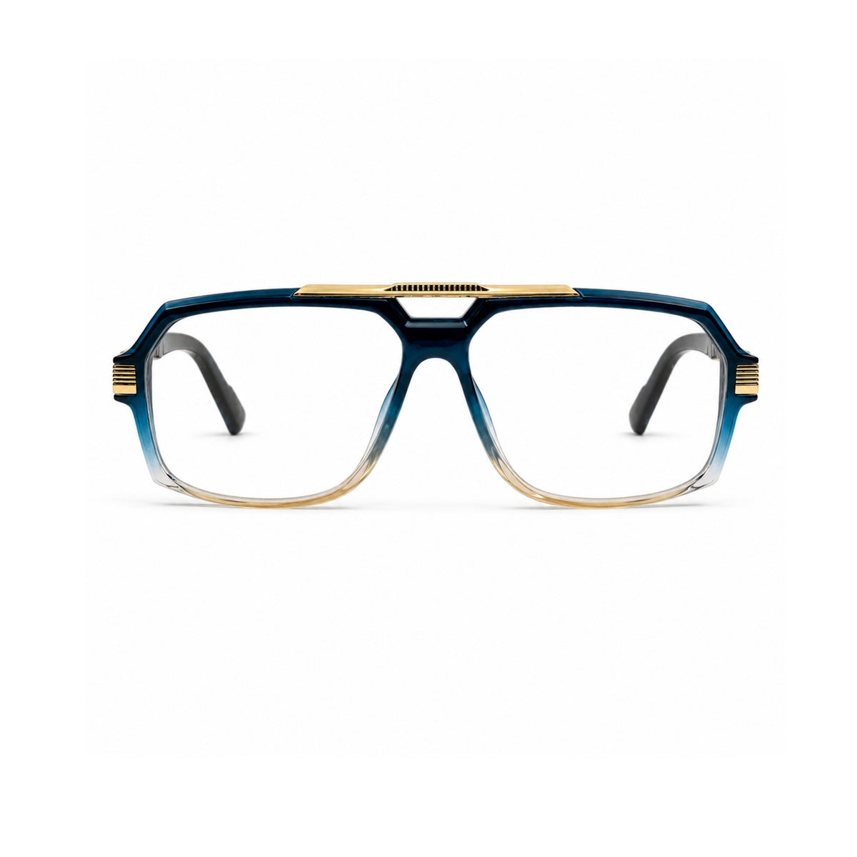 lh268-A Blue-clear / clear appearance — front view