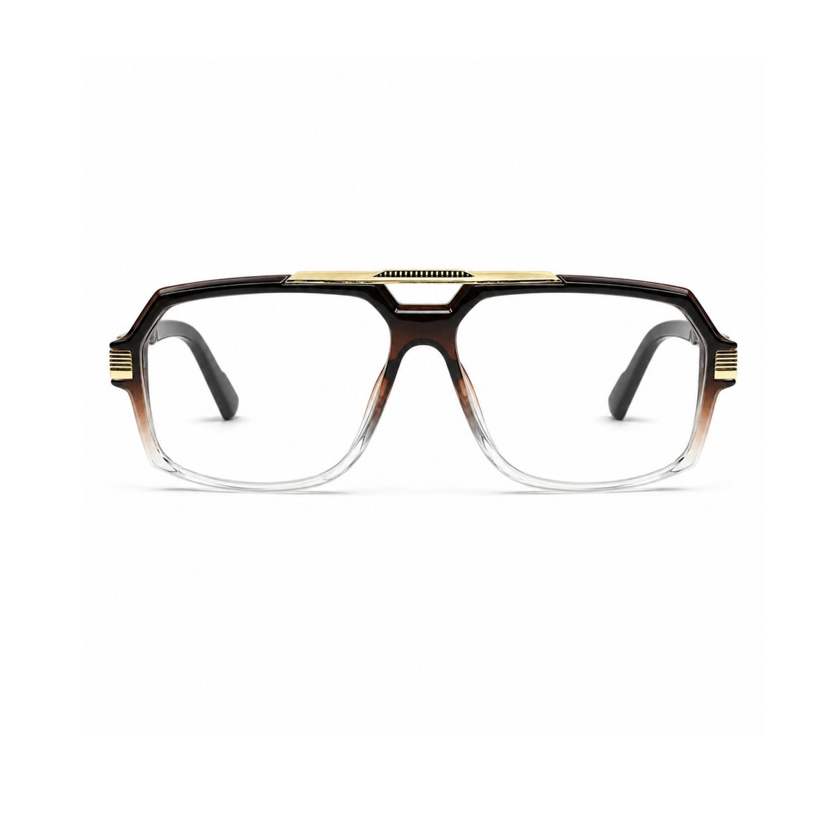 lh268-A Black-clear / clear appearance — front view