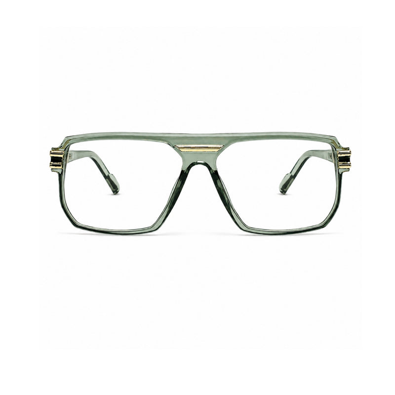 lh269-A Translucent pale green / clear appearance — front view