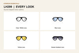 LH299 Eyewear Essentials source-mapped colour options