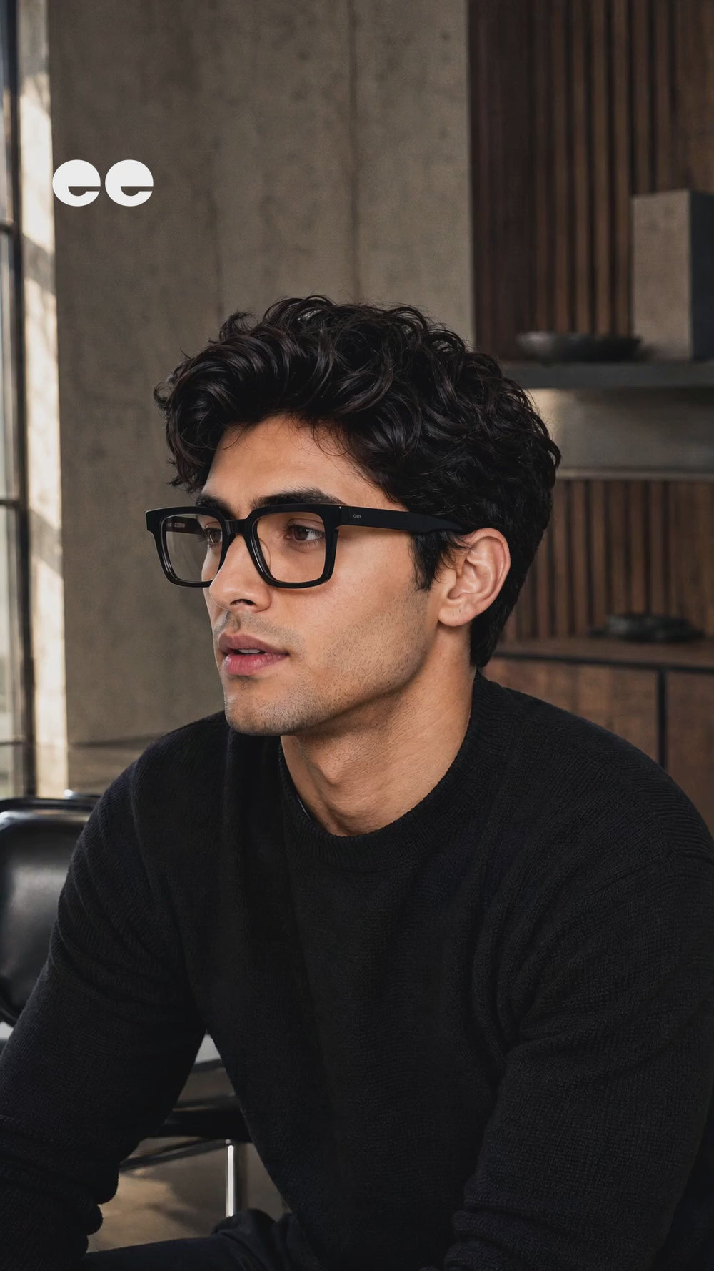 Model 2803 cinematic product film — single-vision prescription options