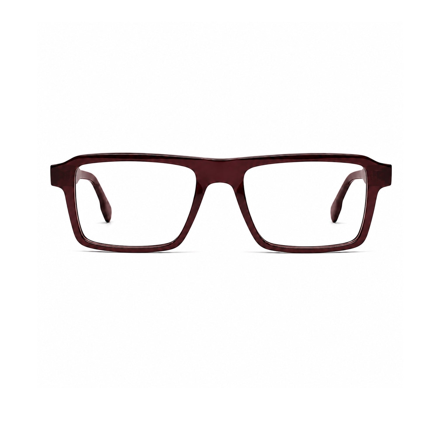 QIRALI 22118 Brown handmade acetate eyeglasses