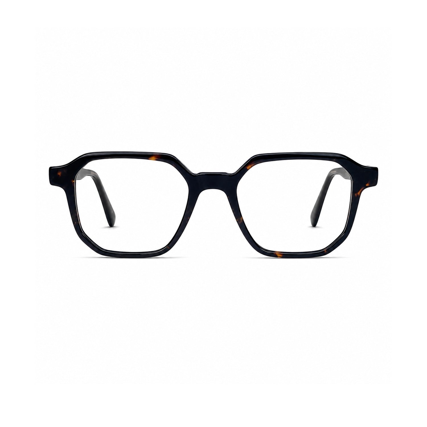 QIRALI 2911 Black Tortoise handmade acetate eyeglasses