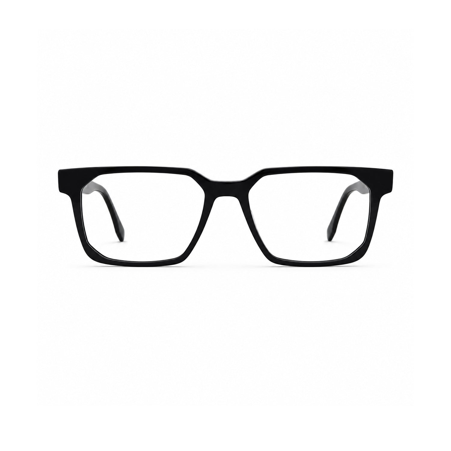 QIRALI 2935 Black handmade acetate eyeglasses