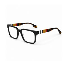 QIRALI 2935 Black Multicolour handmade acetate eyeglasses – view 2