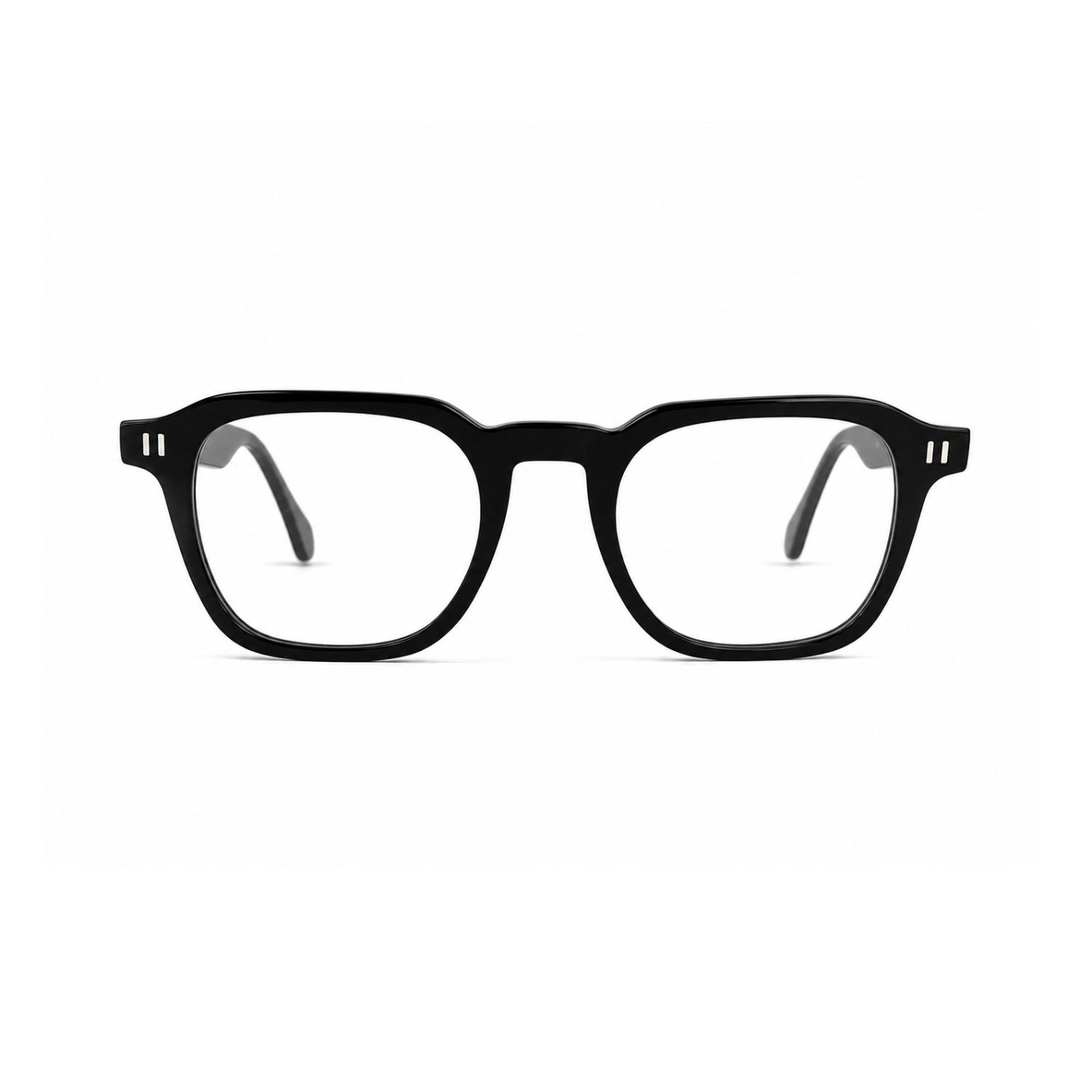 QIRALI 2969 Black handmade acetate eyeglasses