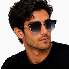 QIRALI 6302 sunglasses in Black — view 6