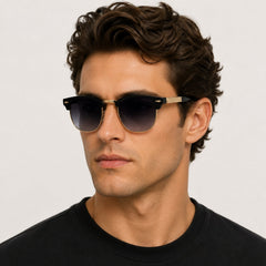 QIRALI 6313 sunglasses in Black — view 6