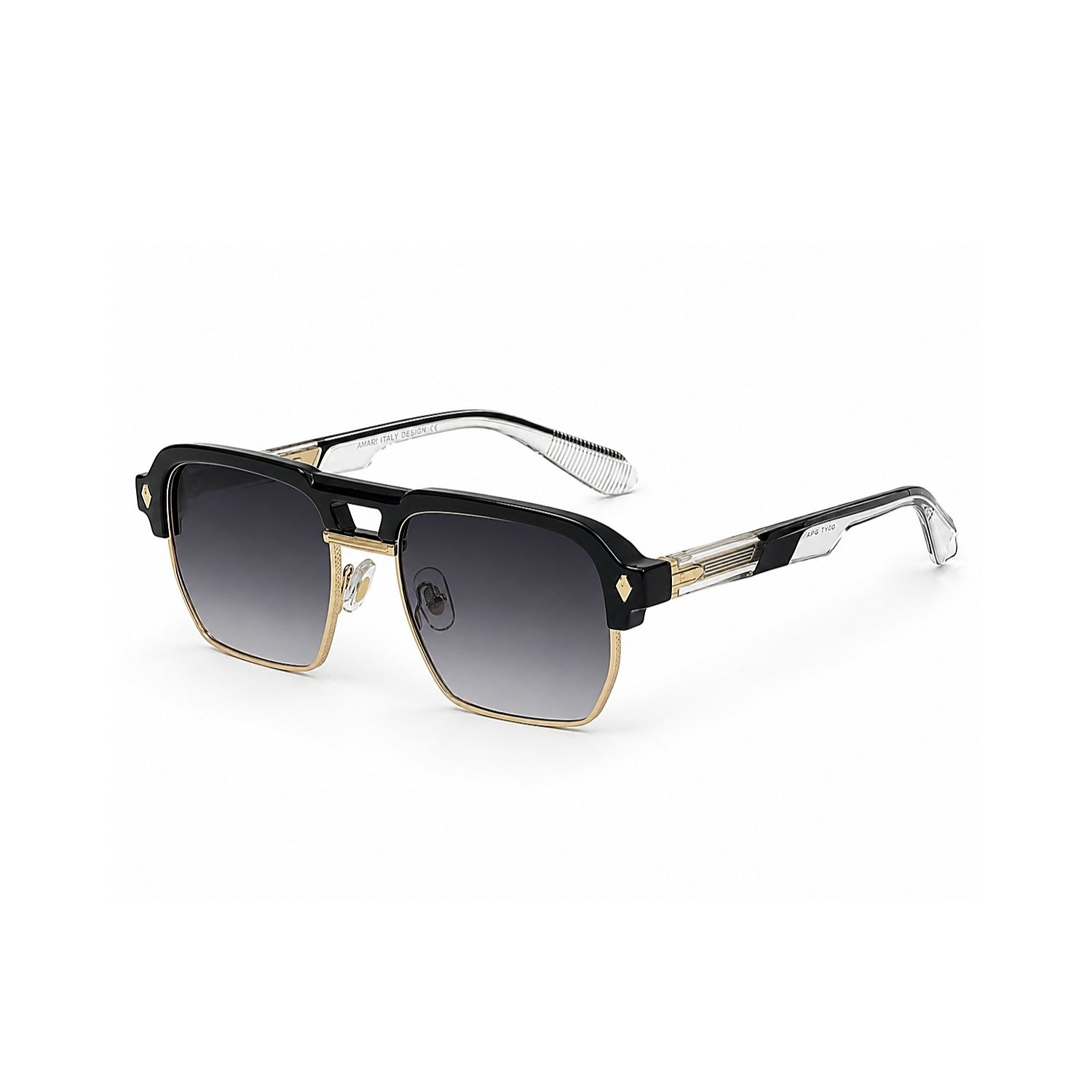 QIRALI 6317 sunglasses in Black — view 2