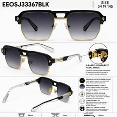 QIRALI 6317 sunglasses in Black — view 5