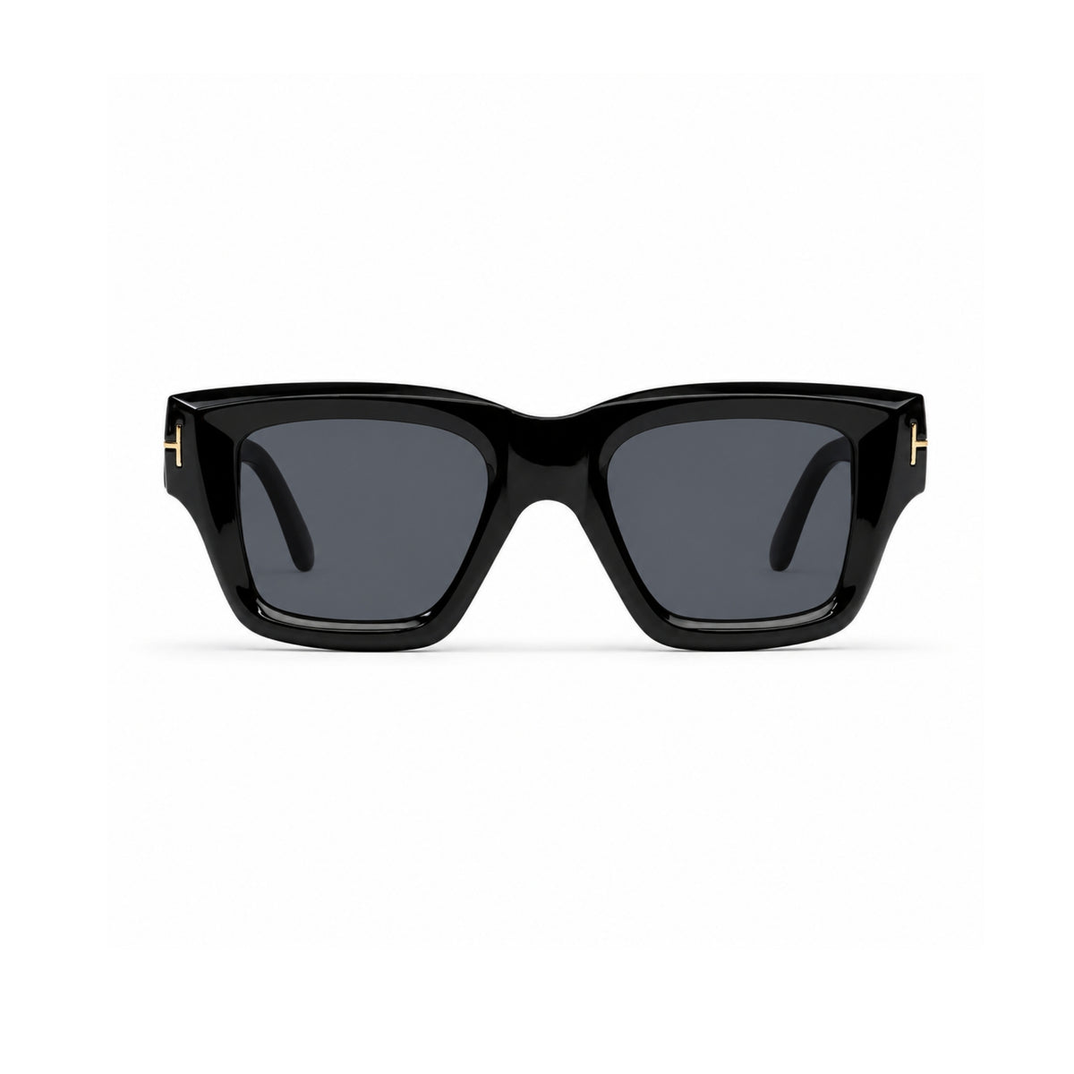 OS26 TF square full-frame eyewear, Black / Dark, supplied view 1