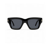 OS26 TF square full-frame eyewear, Black / Dark, supplied view 1