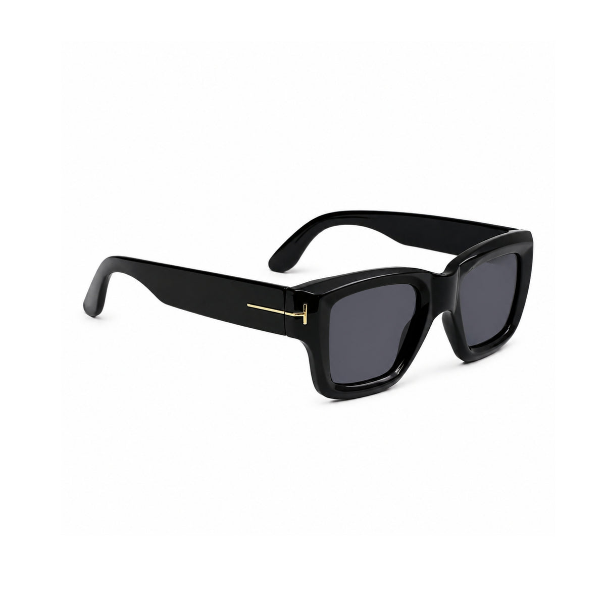 OS26 TF square full-frame eyewear, Black / Dark, supplied view 3