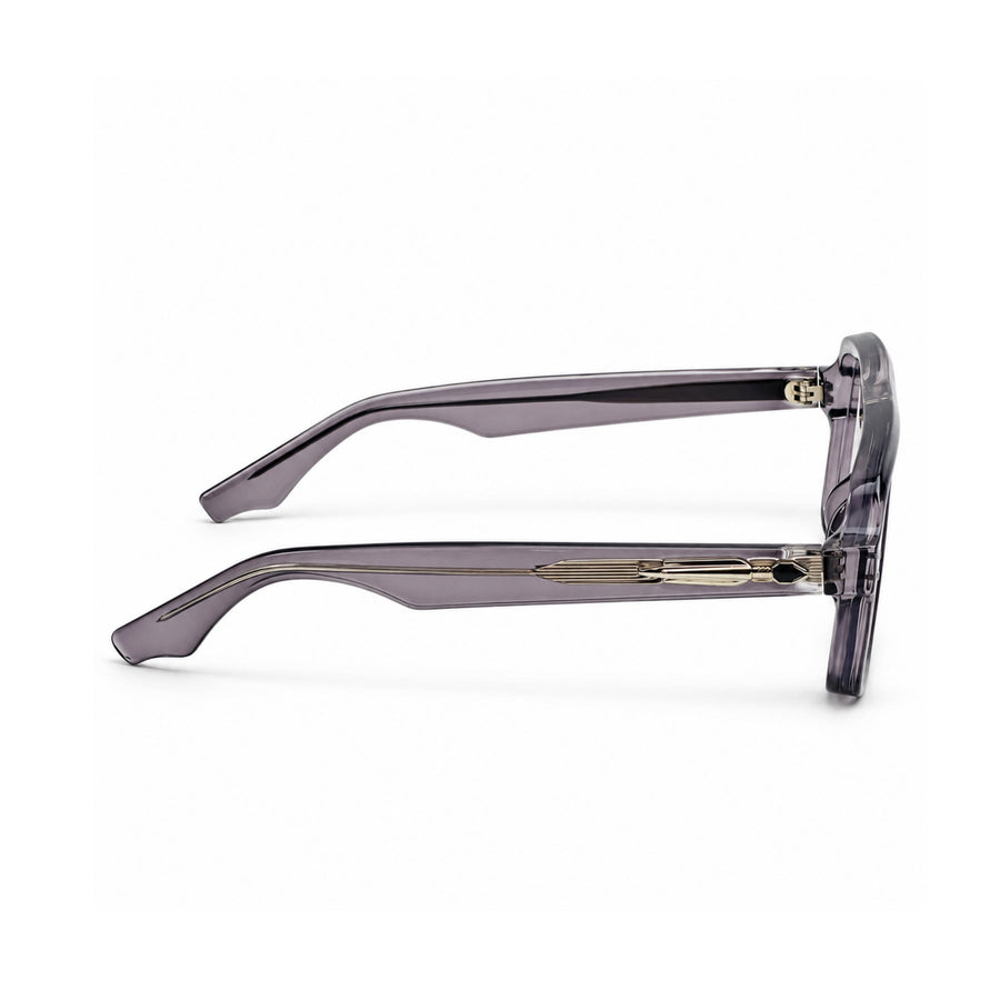 V002 VERLIN Navigator Optical Frame in Grey Crystal — side view