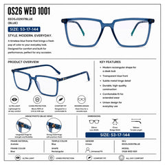 VERLIN 161001 Blue eyeglasses — view 5