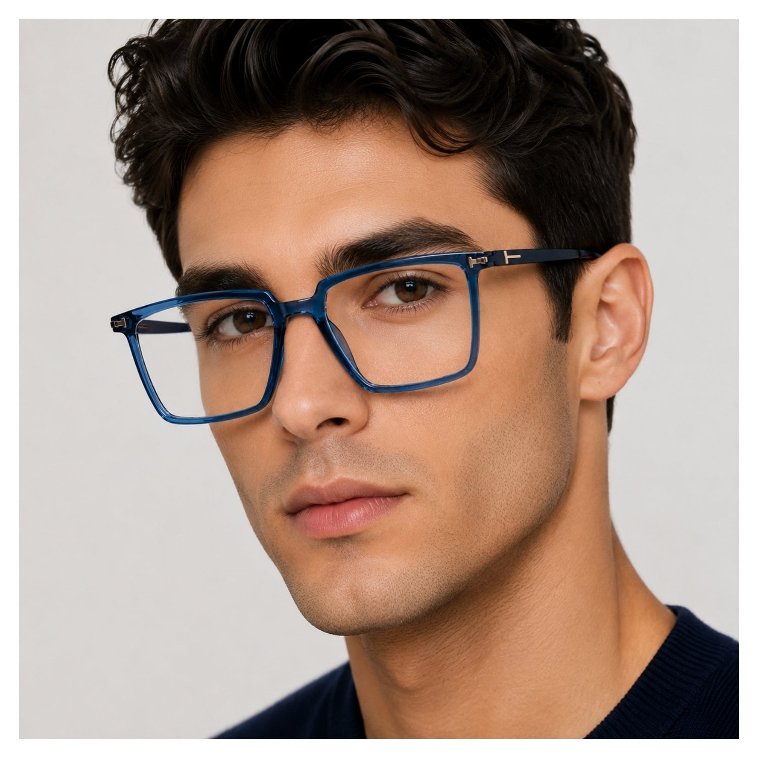VERLIN 161001 Blue eyeglasses — view 6
