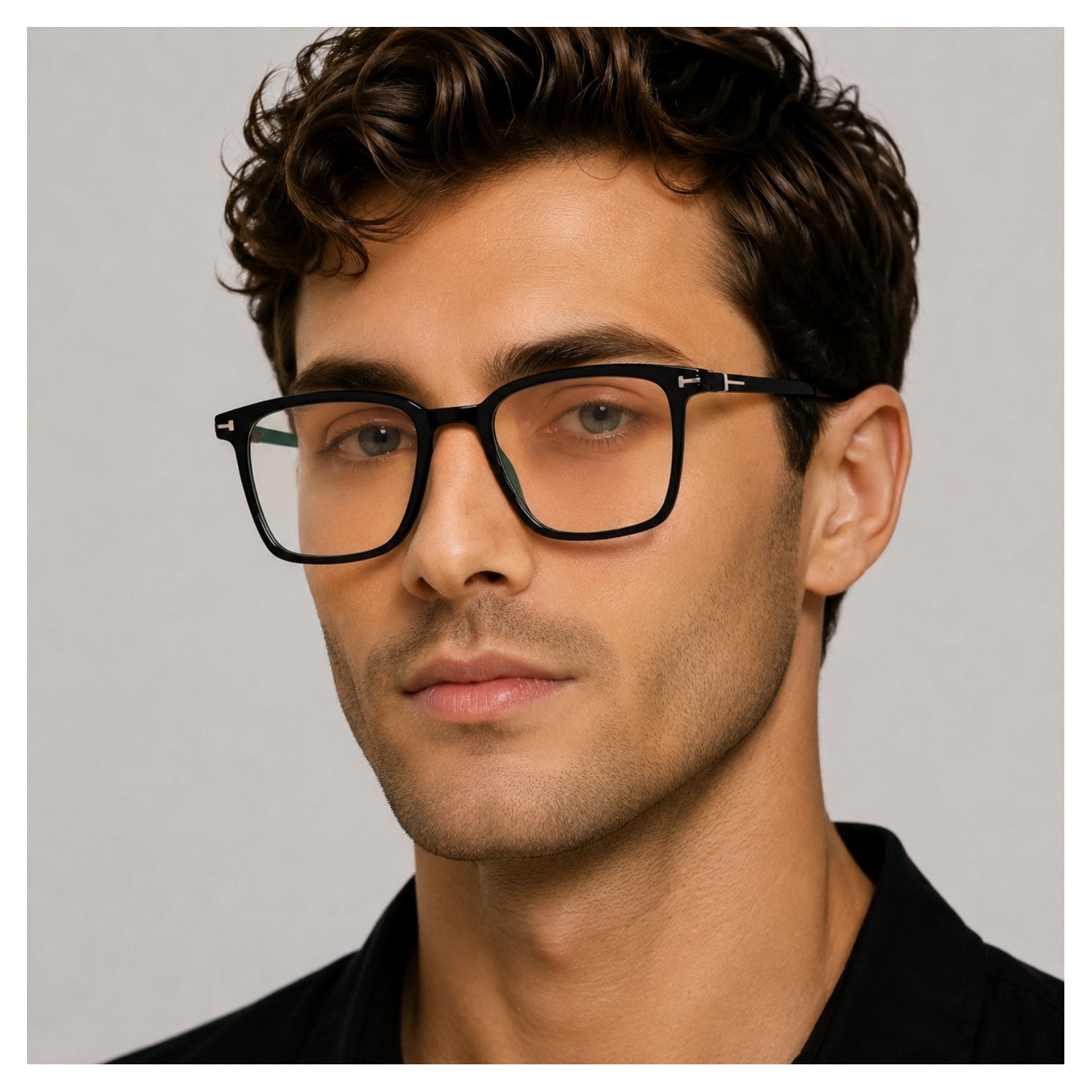 VERLIN 161002 Black eyeglasses — view 6