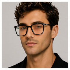 VERLIN 161002 Black eyeglasses — view 6