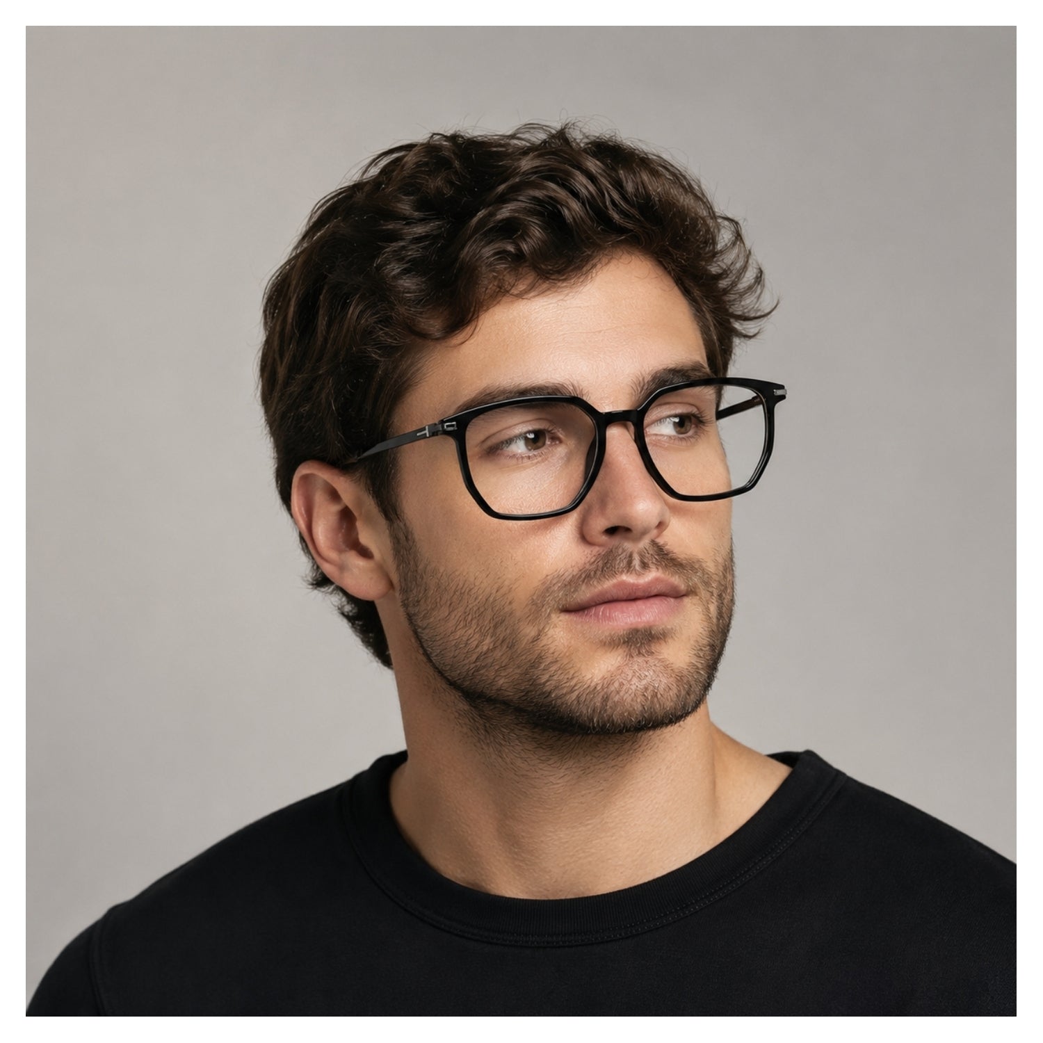 VERLIN 161003 Black eyeglasses — view 6