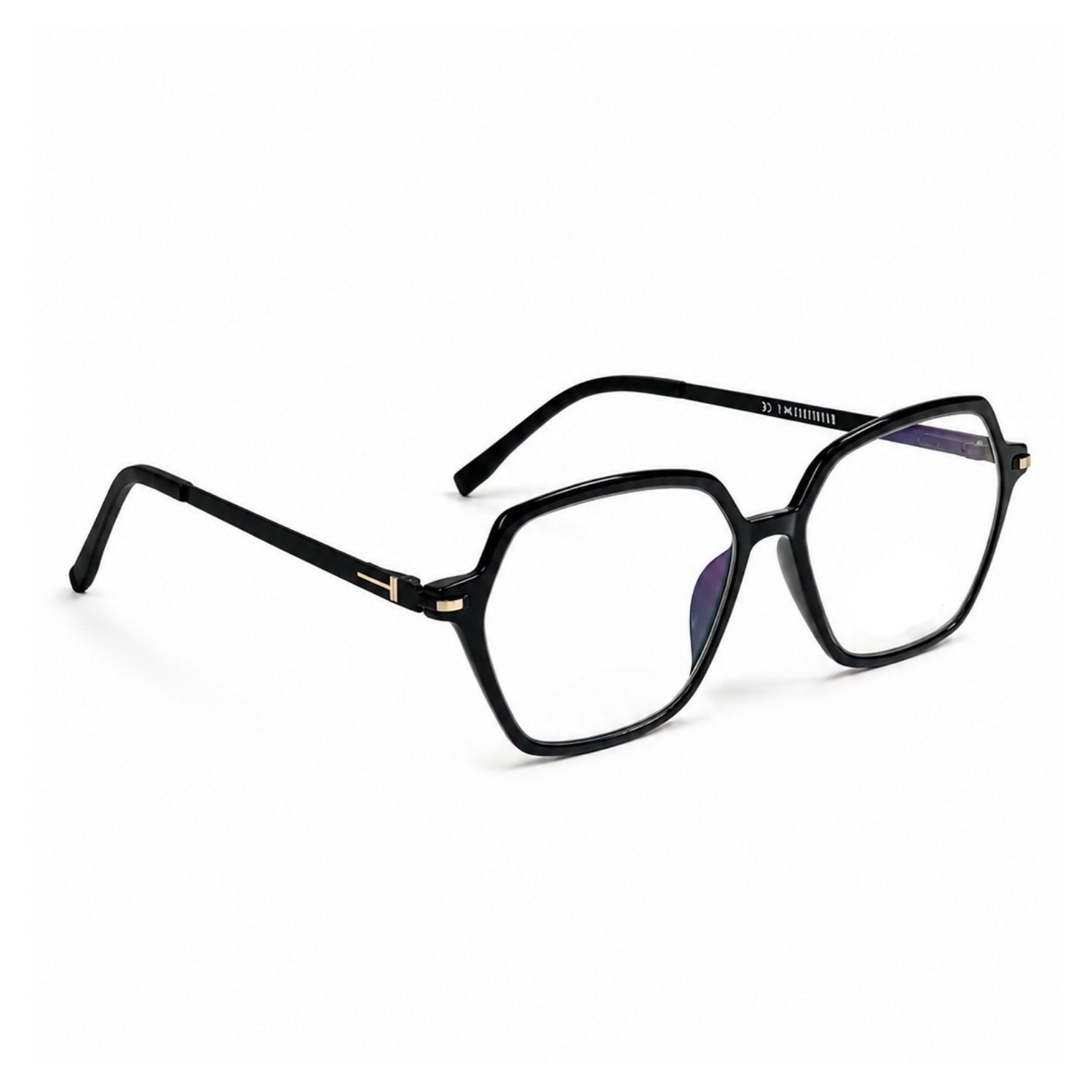 VERLIN 161005 Black eyeglasses — view 3
